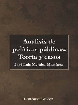 cover image of Análisis de políticas públicas
